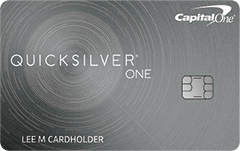 Capital One QuicksilverOne现金奖励信用卡